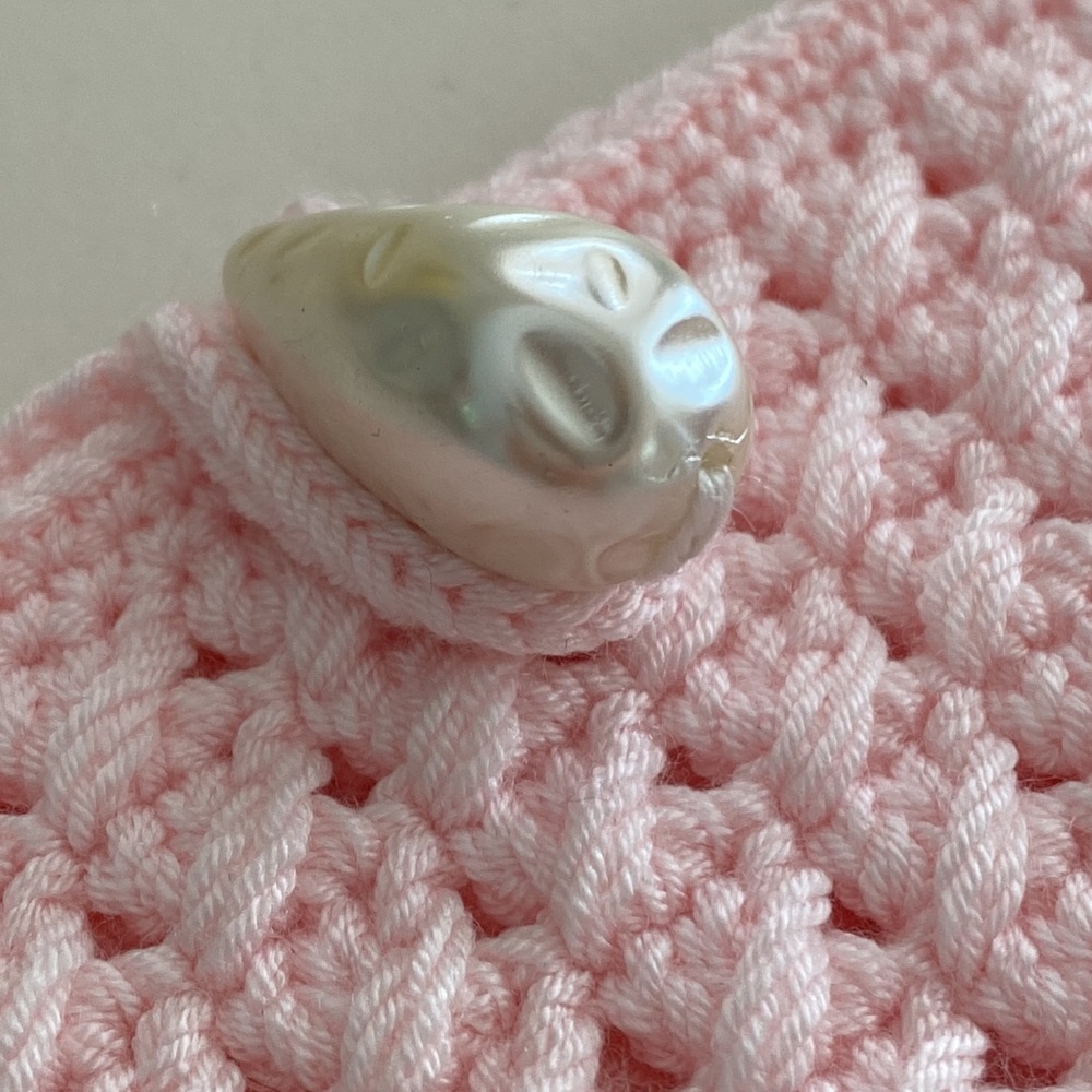 Baby Pink Crochet bag- wallet - Picture 4 of 8